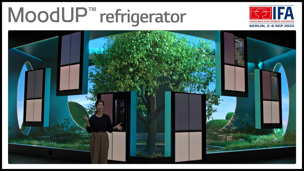 LG at IFA 2022 : MoodUP? refrigerator I LG