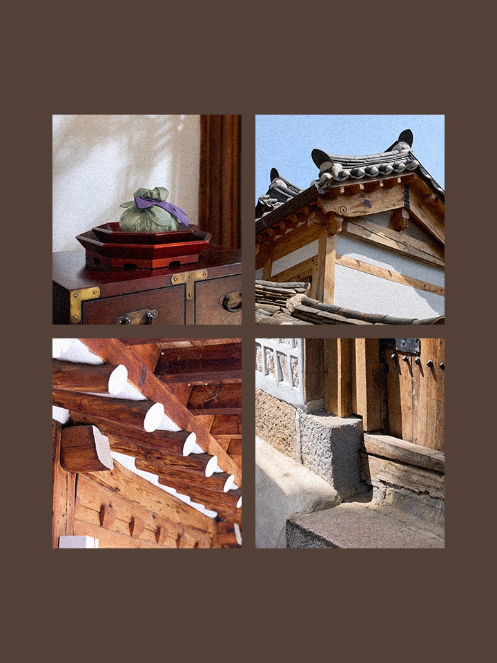Ein Blick in die Hanok-G?stehaus.
