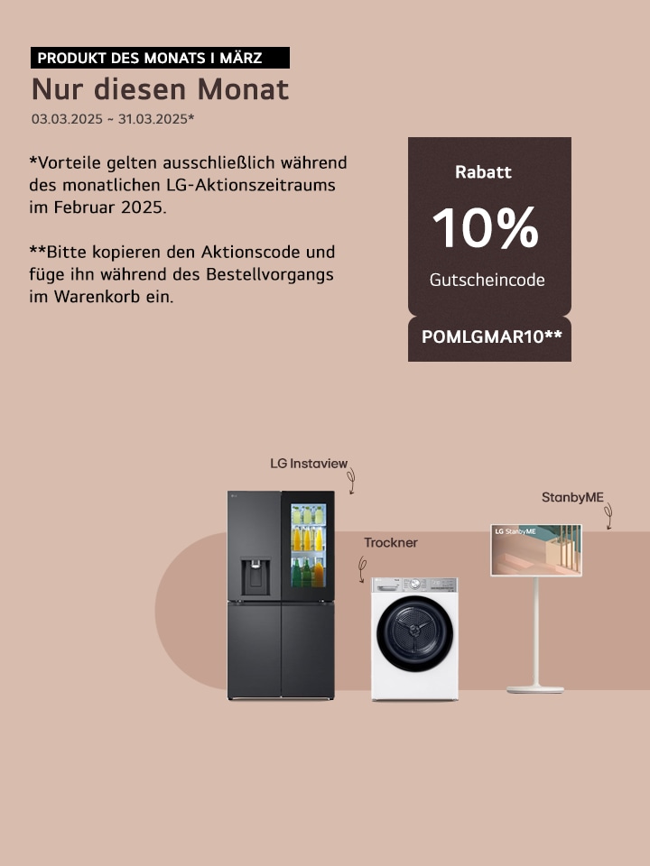 LG Produkte des Monats