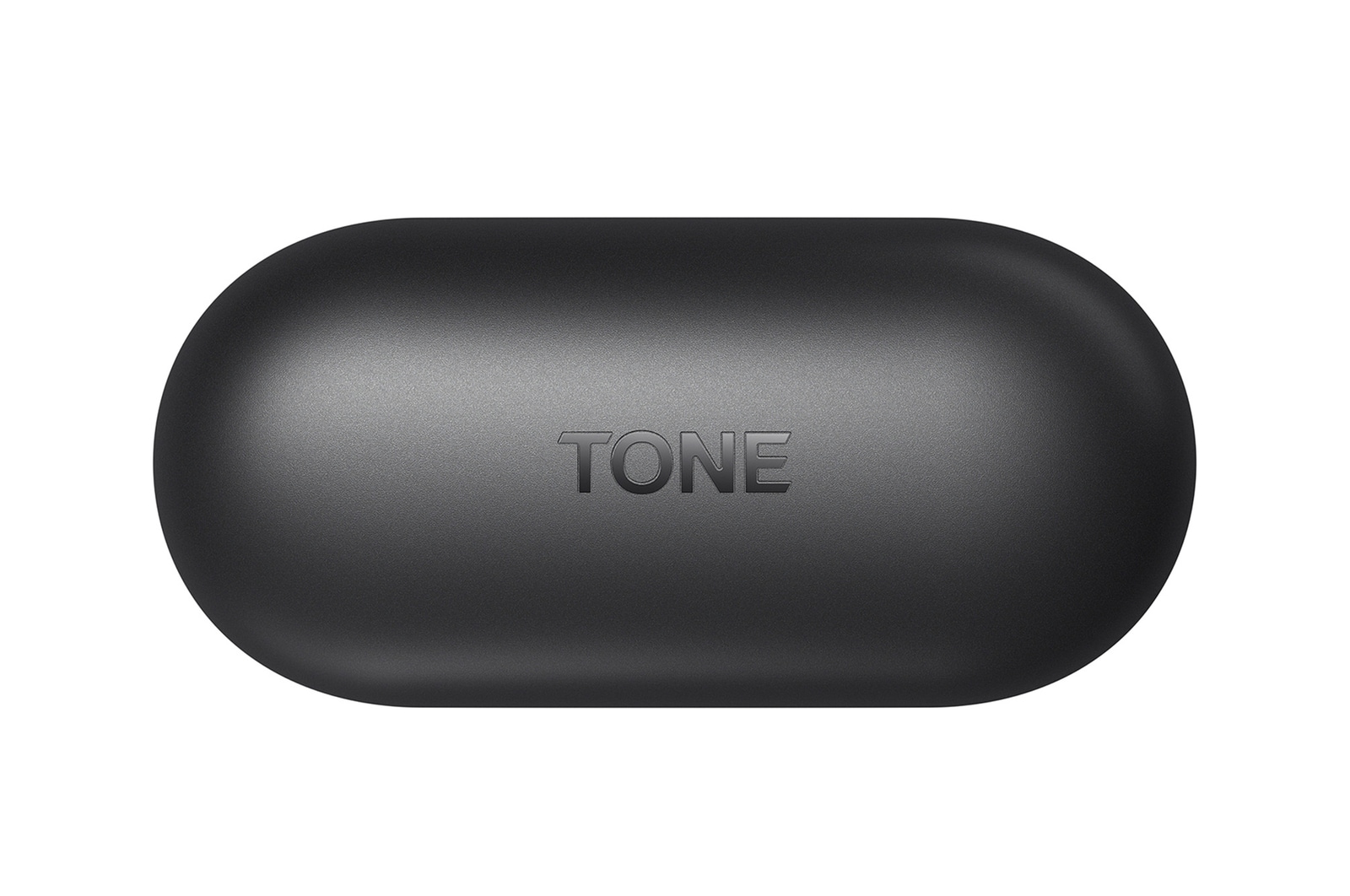 Top view of charging case