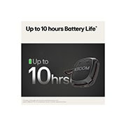 Up to 10hours battery life