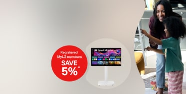 New LG Smart Monitor <br> Swing Offer