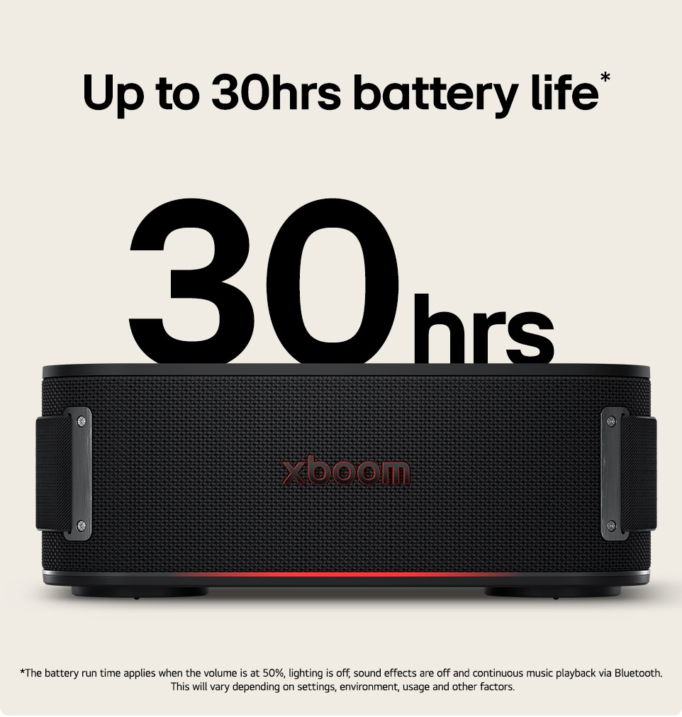 LG xboom Bounce by will.i.am | Portable Bluetooth Speaker, BOUNCE
