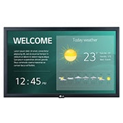 Front view of webOS Small-Sized Display 22SM3G-B