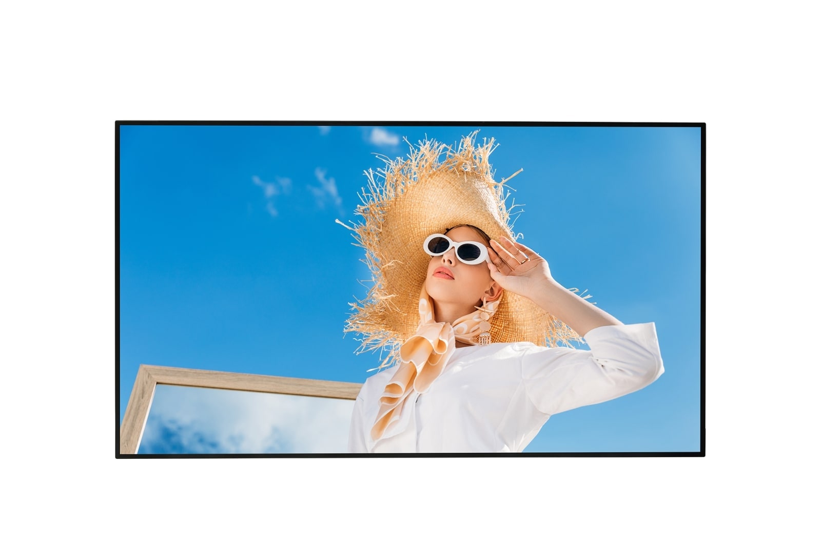 Front view of 75&#34; UHD 4,000nits Window-facing Display 75XS4G-B