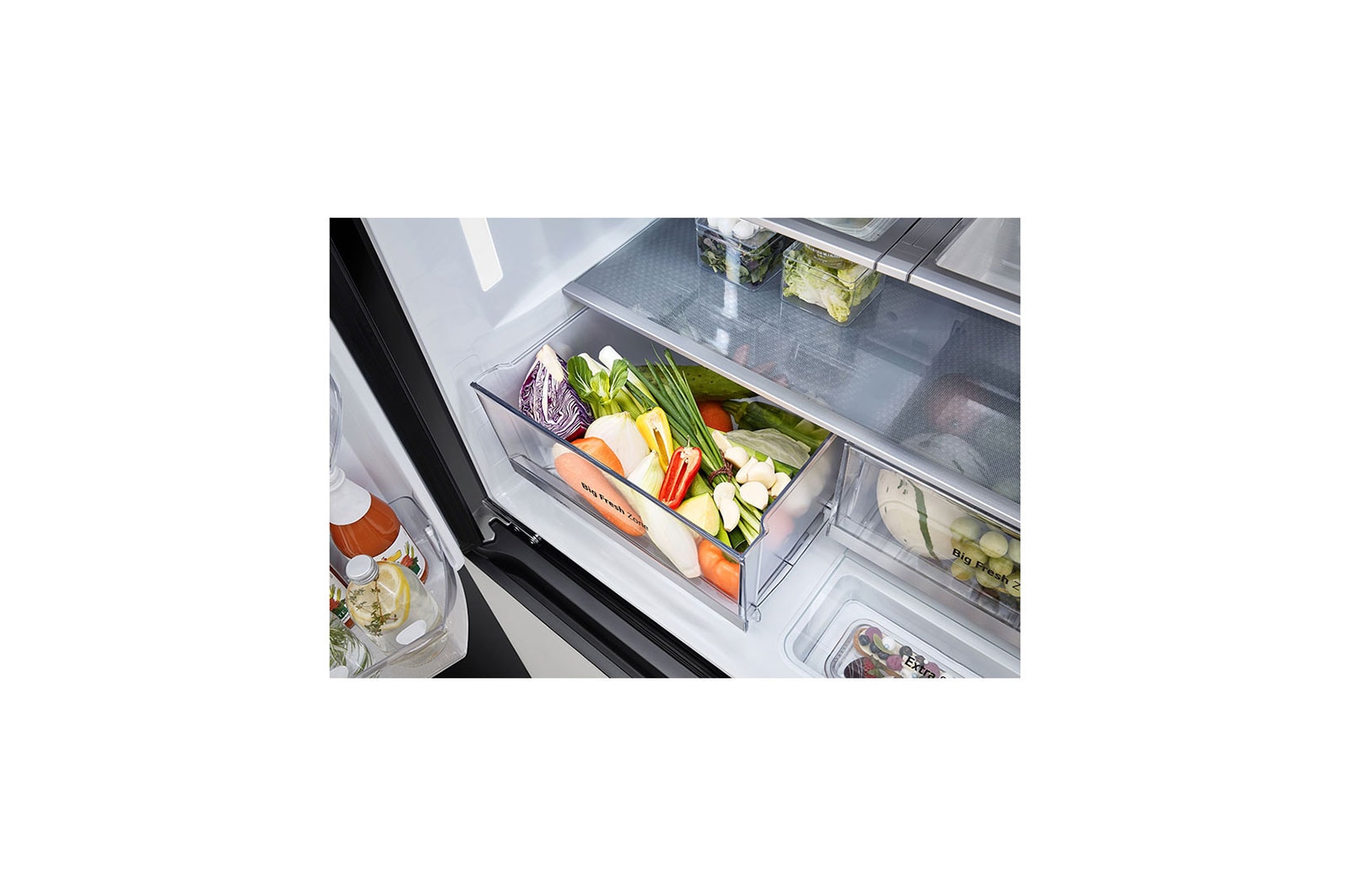 LG 617L French Door Fridge - MoodUP? LED Panels, GF-MV600