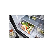 LG 617L French Door Fridge - MoodUP? LED Panels, GF-MV600