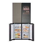 LG 617L French Door Fridge - MoodUP? LED Panels, GF-MV600