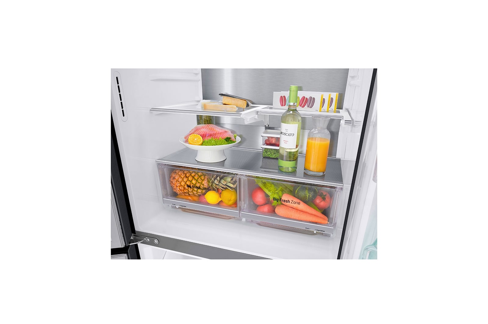 LG 508L Slim French Door Fridge with Craft Ice? , GF-V570MBLC