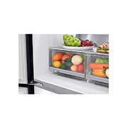 LG 508L Slim French Door Fridge with Craft Ice? , GF-V570MBLC