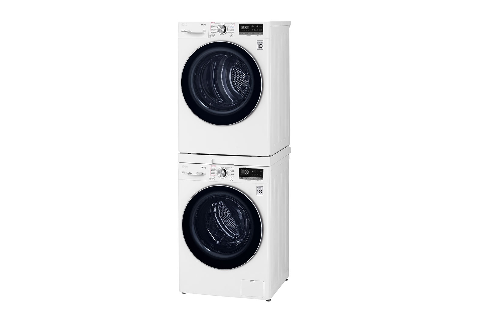 LG Washing Machine + Dryer Stacking Kit - White, STKIT-WH