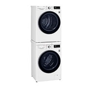 LG Washing Machine + Dryer Stacking Kit - White, STKIT-WH