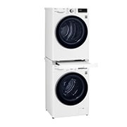LG Washing Machine + Dryer Stacking Kit - White, STKIT-WH
