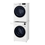 LG Washing Machine + Dryer Stacking Kit - White, STKIT-WH