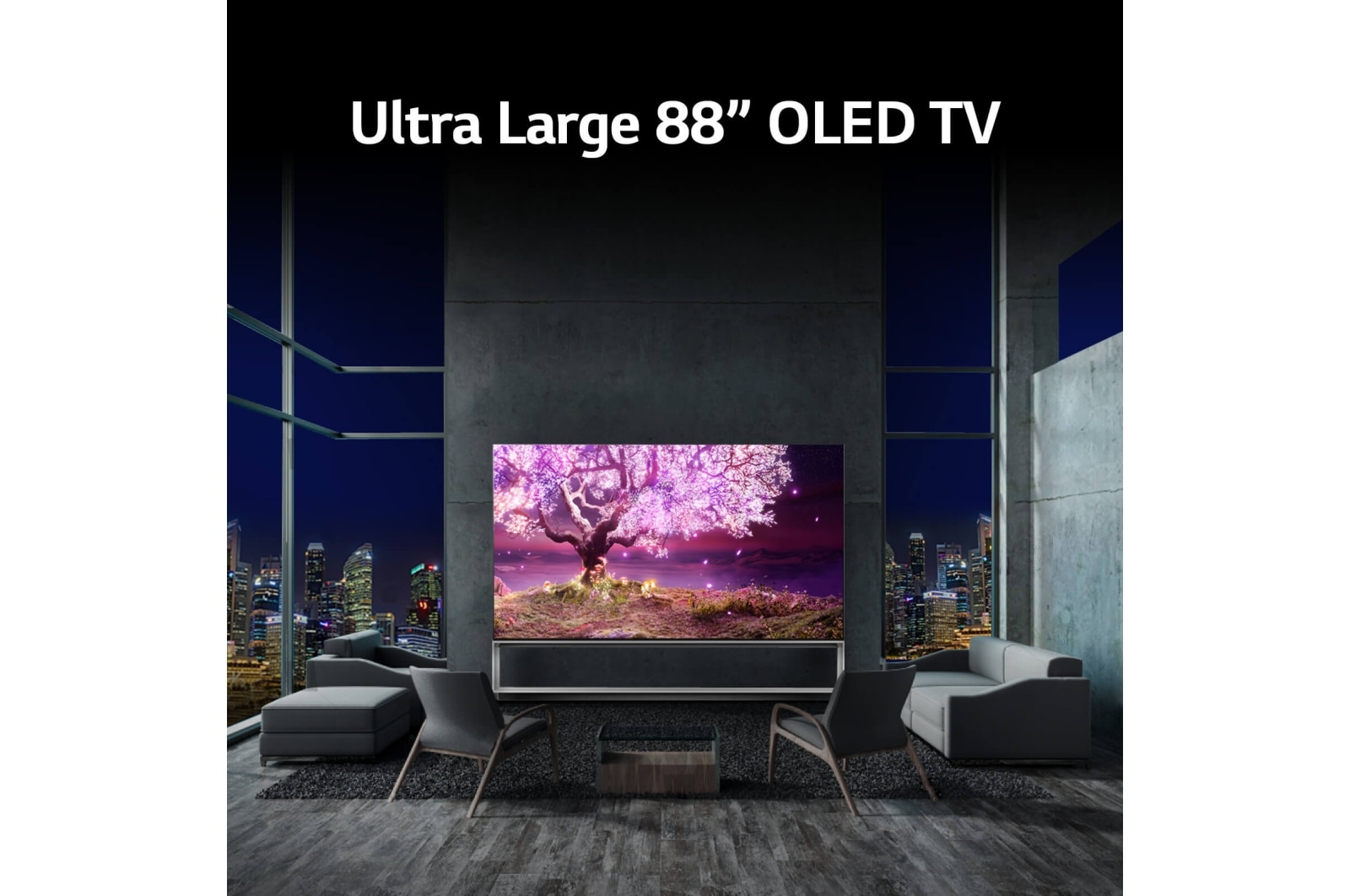 LG SIGNATURE Z1 88 inch 8K Smart Self-Lit OLED TV w/ AI ThinQ?, OLED88Z1PTA