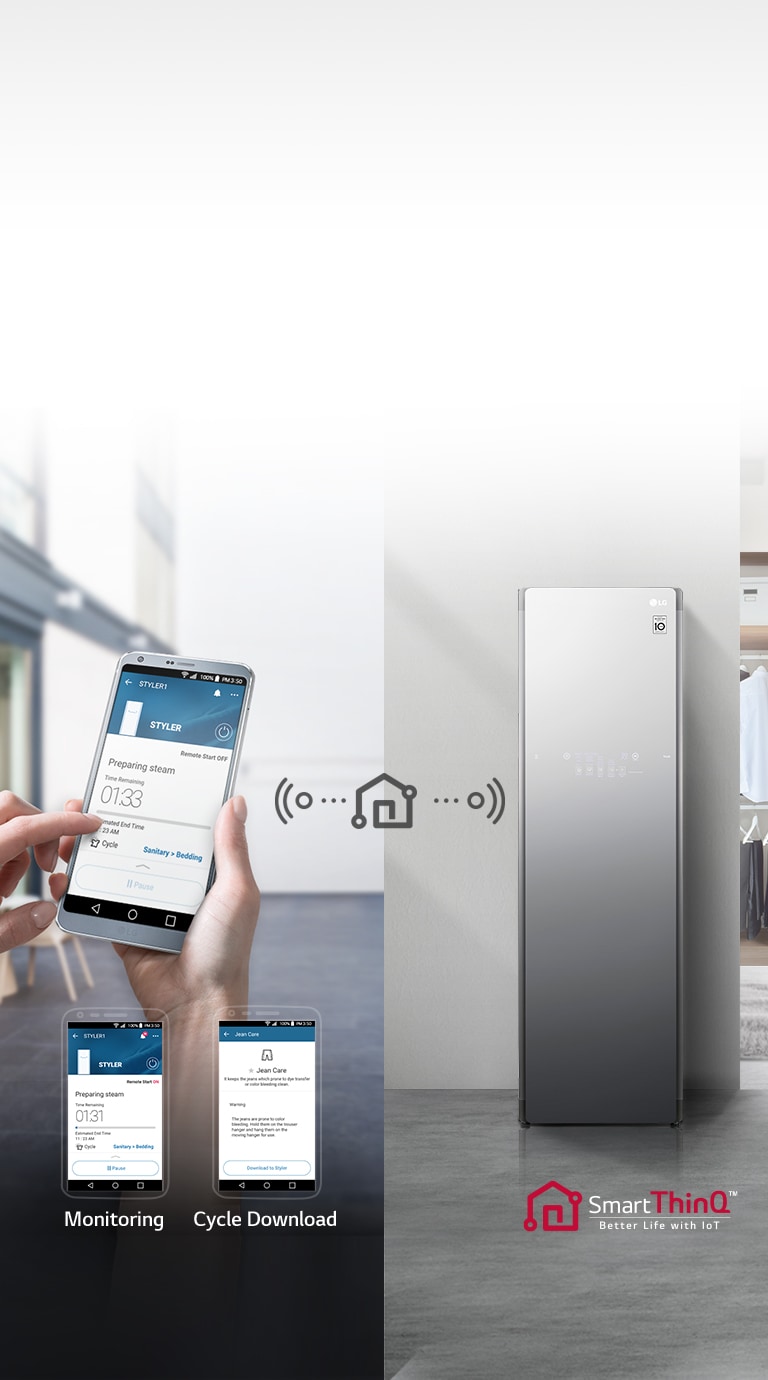 Remotely monitor your Styler? via ThinQ?