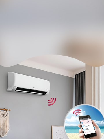 Come home to comfort with LG air conditioners?