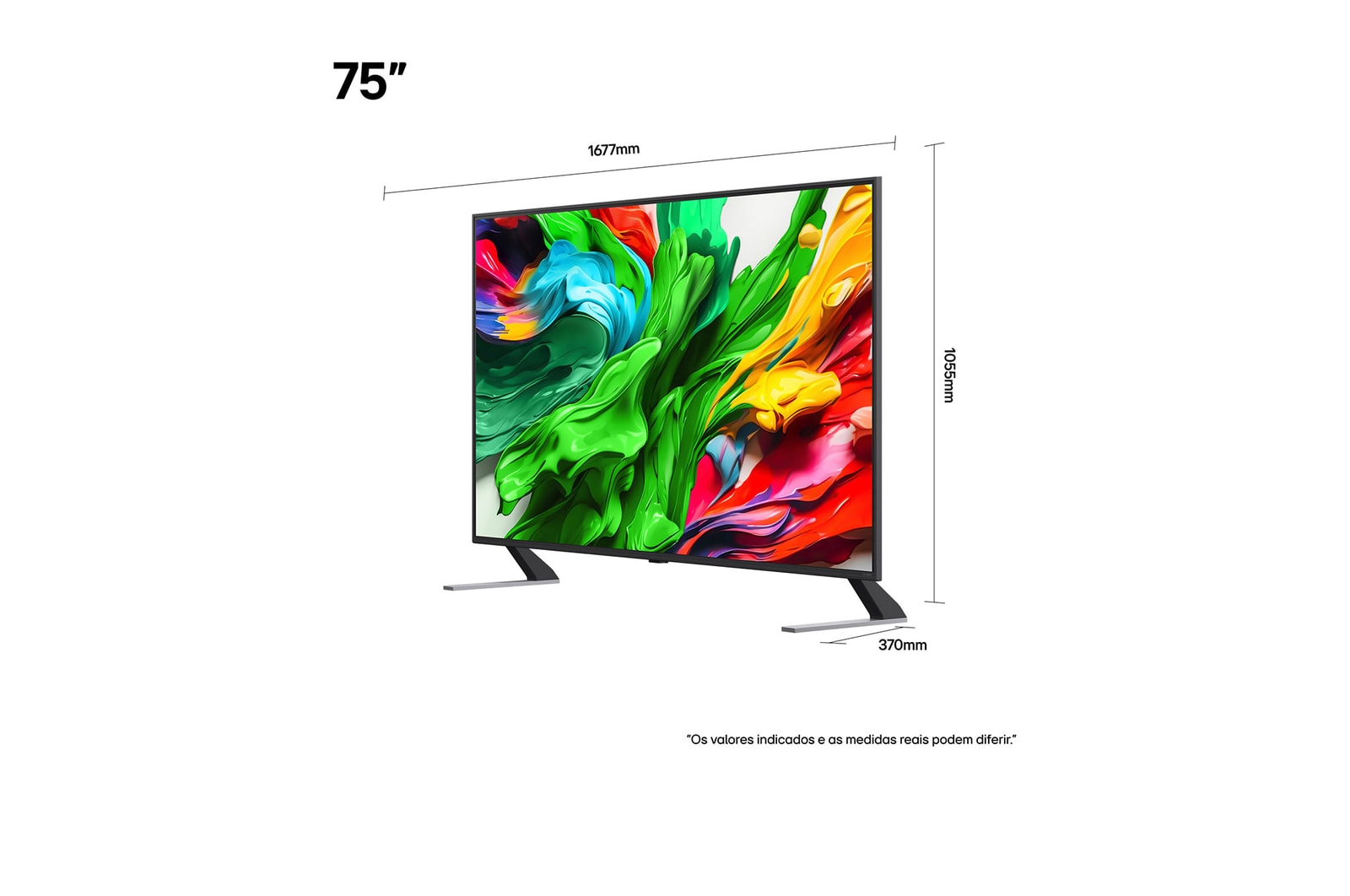 Flor holográfica 3D em vários tons e matizes diferentes em um fundo preto. A defini??o e os detalhes da flor mostram a capacidade da QNED MiniLED de produzir imagens com cores, brilho e contraste excepcionais. O título descreve como a tecnologia MiniLED melhora a clareza e oferece um contraste excepcional.