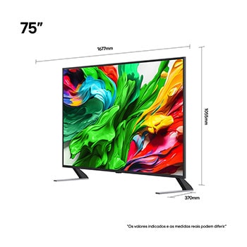 Flor holográfica 3D em vários tons e matizes diferentes em um fundo preto. A defini??o e os detalhes da flor mostram a capacidade da QNED MiniLED de produzir imagens com cores, brilho e contraste excepcionais. O título descreve como a tecnologia MiniLED melhora a clareza e oferece um contraste excepcional.