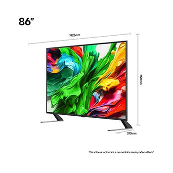Flor holográfica 3D em vários tons e matizes diferentes em um fundo preto. A defini??o e os detalhes da flor mostram a capacidade da QNED MiniLED de produzir imagens com cores, brilho e contraste excepcionais. O título descreve como a tecnologia MiniLED melhora a clareza e oferece um contraste excepcional.