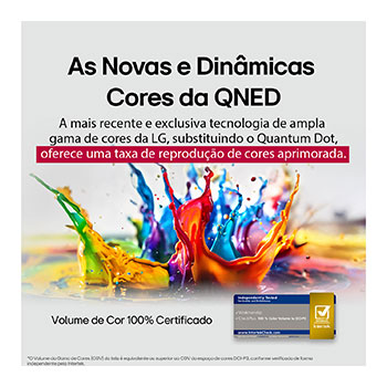 O processador alpha 8 AI Gen2 se ilumina de laranja e rosa, e raios de luz coloridos saem dele. O título fala sobre como o processador oferece qualidade 4K, cores e brilho impressionantes. O texto da imagem diz que o processamento neural de IA da NPU é aproximadamente 1,7 vez maior e que a opera??o da CPU é 1,4 vez mais rápida.