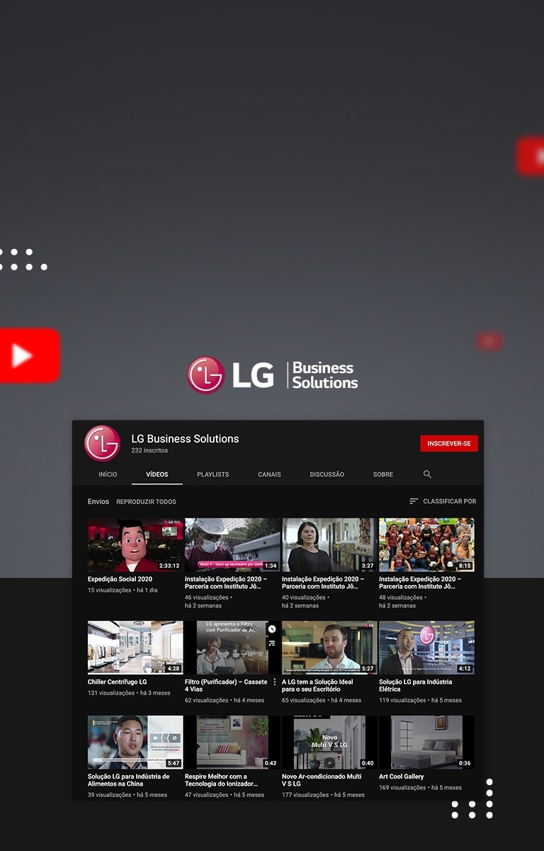 Canal LG Youtube
