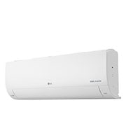 Evaporadora do Ar-Condicionado LG AI Dual Inverter Voice Bi-Split Frio 9.000 BTU 220V modelo S32Q16SA181 visto de frente com a aleta fechada