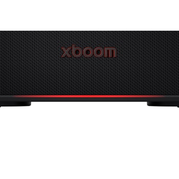 front view with logo close-up