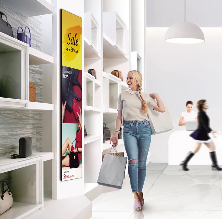 Sinaliza??o Ultra Stretch com Tela Wide Space-Fitting de 58:91