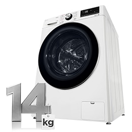 Lava e Seca LG Smart VC2 14kg Branca com Inteligência Artificial AIDD? (CV9014WC2A) - 220v