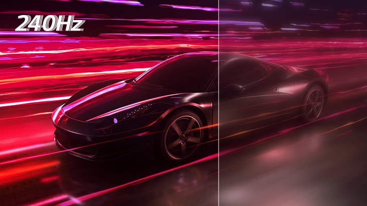 Velocidade avassaladora, taxa de atualiza??o OLED 240Hz