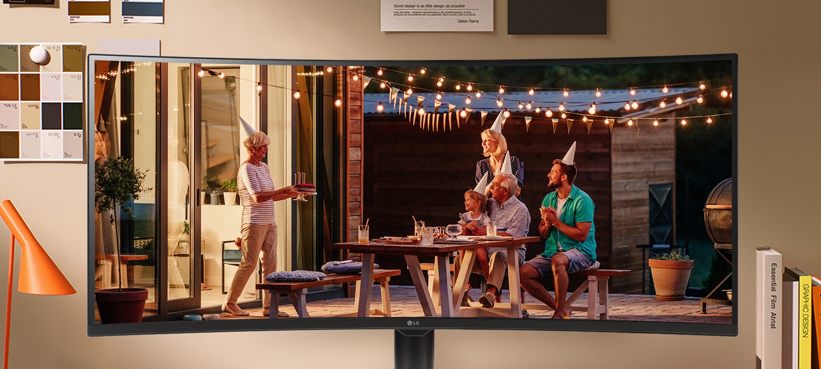 Esta imagem é a imagem do monitor 21:9 para compara??o com o monitor 16:9.