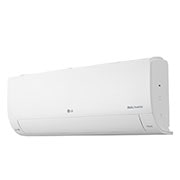 Evaporadora do Ar-Condicionado LG AI Dual Inverter Voice 9.000 BTU Frio 220V modelo S3-Q09AA33A visto de frente com a aleta fechada
