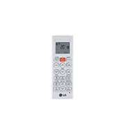 Controle remoto do Ar-Condicionado LG AI Dual Inverter Voice 9.000 BTU Frio 220V modelo S3-Q09AA33A visto de frente