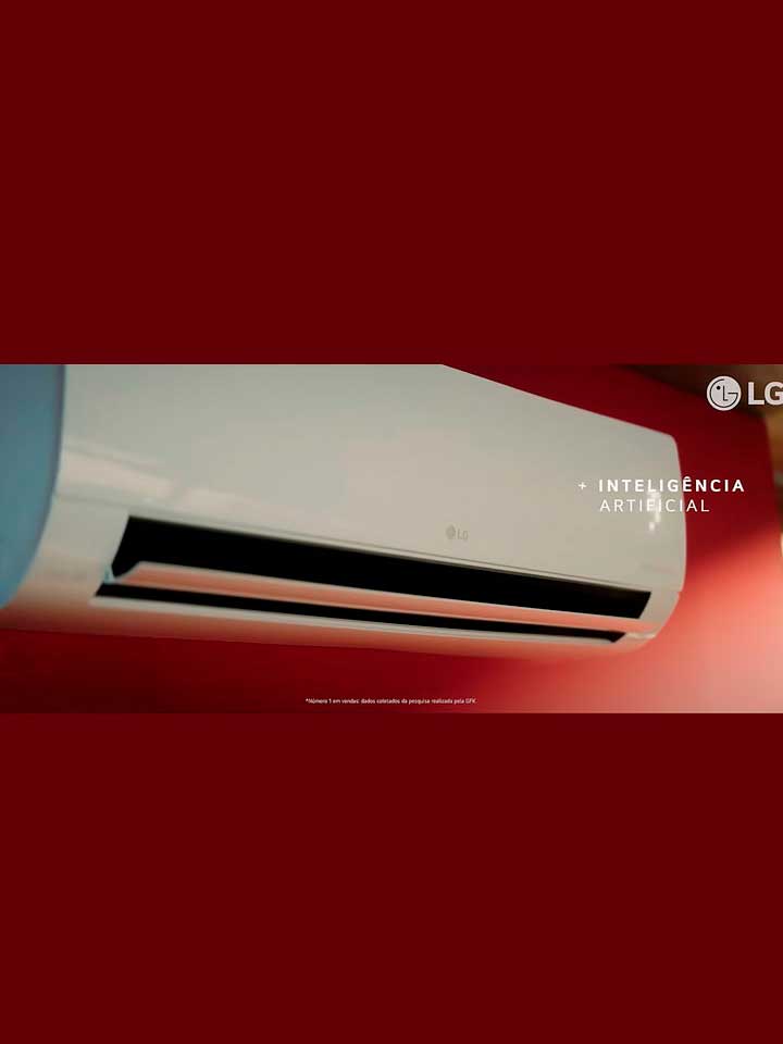 Thumb da feature de vídeo dos ares-condicionados LG Dual Inverter Split com Inteligência Artificial