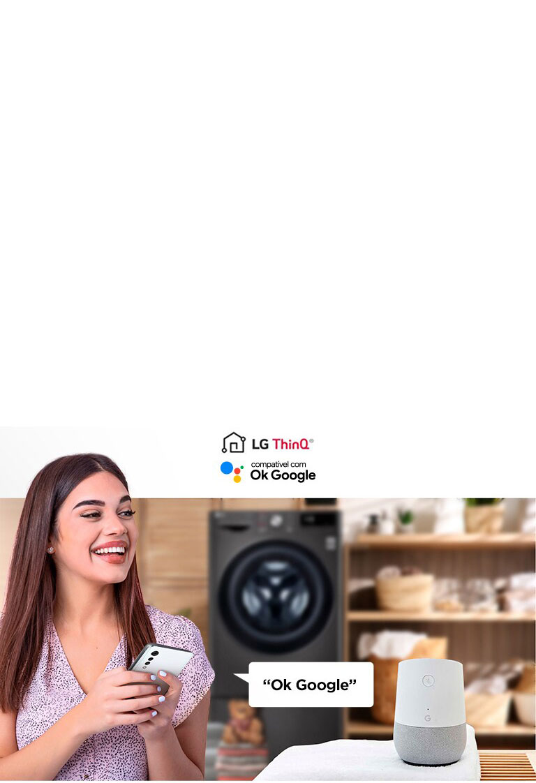 Conex?o Wi-Fi e Comando de Voz com o Google Assistente