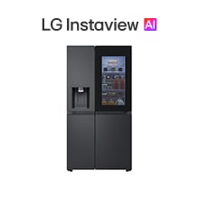 Vis?o frontal do produto LG InstaView AI
