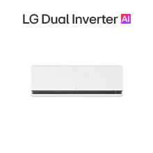 Vis?o frontal do produto LG Dual Inverter AI