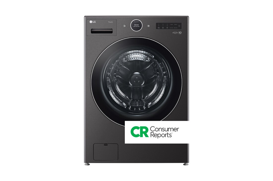 LG 5.8 cu. ft. Front Load Washer with AI DD? 2.0 and LCD Knob, WM6700HBA