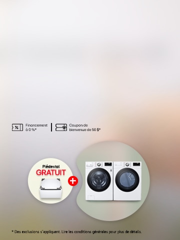 Special Pricing on select Laundry & Dryer