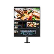 LG 27.6-inch 16:18 DualUp Monitor with Ergo Stand and USB Type-C?, 28MQ780-B