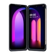 Front view of LG V60 ThinQ 5G LMV600TM2X