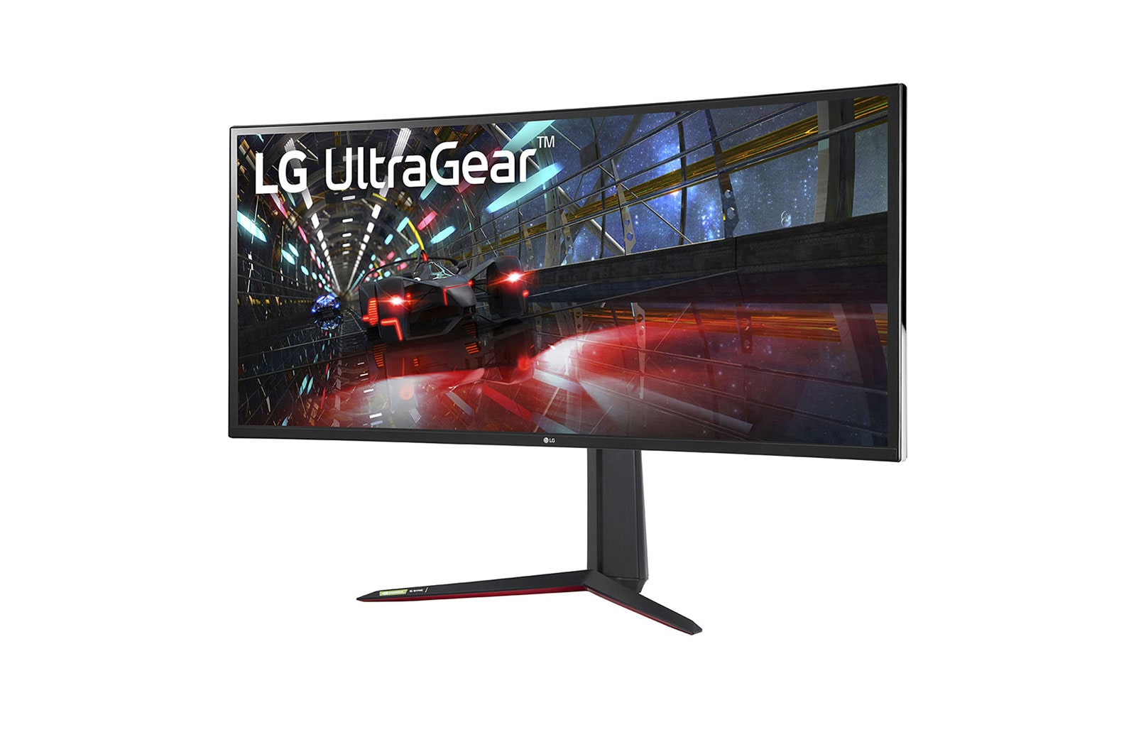 LG 38” UltraGear Curved WQHD+ Nano IPS 1ms 144Hz HDR 600 Monitor with G-SYNC? Compatibility, 38GN950-B