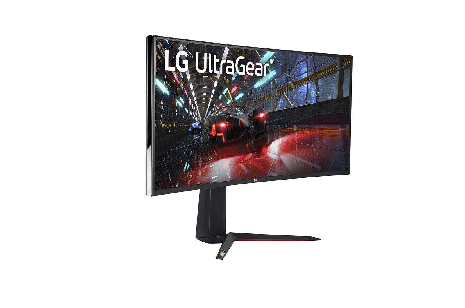LG 38” UltraGear Curved WQHD+ Nano IPS 1ms 144Hz HDR 600 Monitor with G-SYNC? Compatibility, 38GN950-B