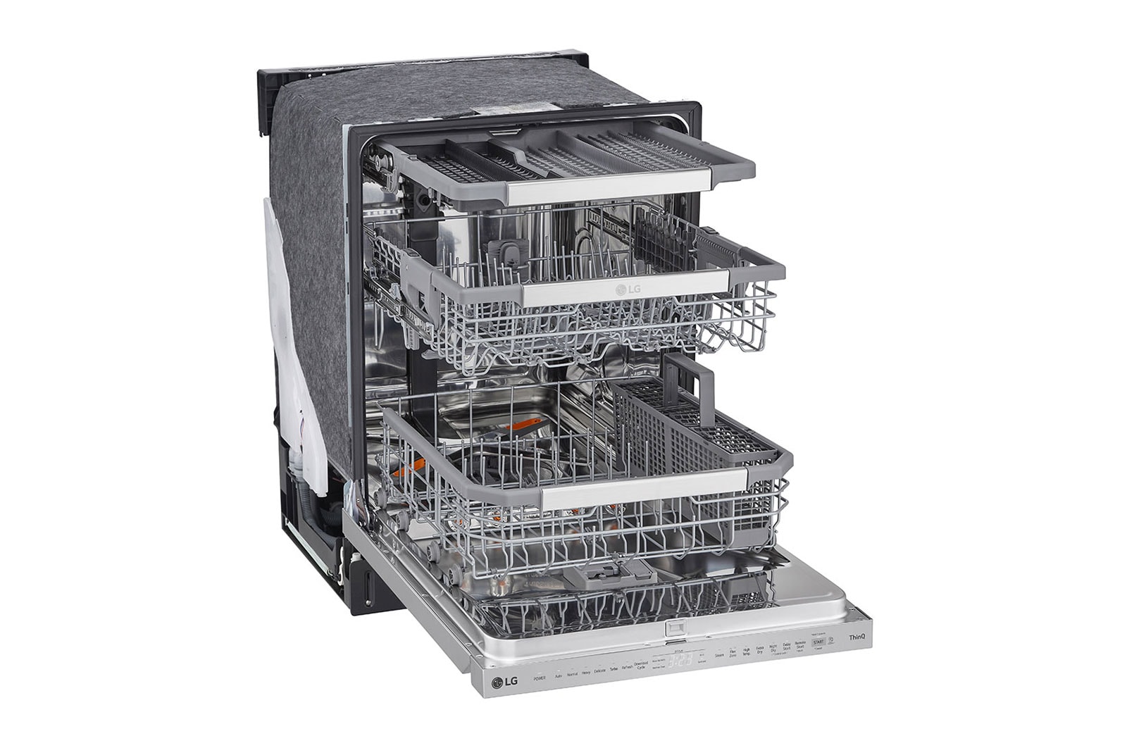 LG Smart Top Control Dishwasher with QuadWash? Pro, TrueSteam? and Dynamic Dry?, LDPS6762S