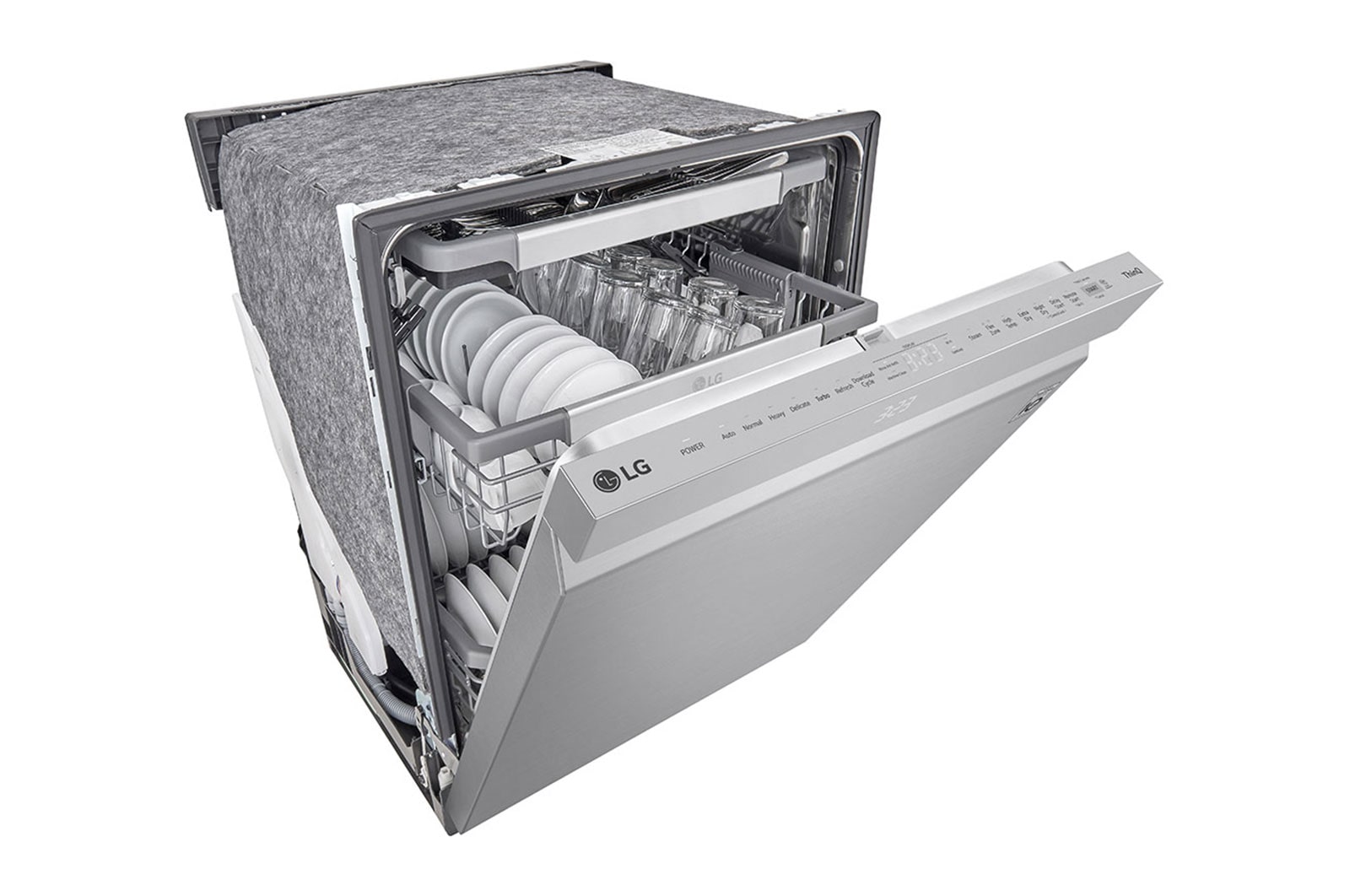 LG Smart Top Control Dishwasher with QuadWash? Pro, TrueSteam? and Dynamic Dry?, LDPS6762S
