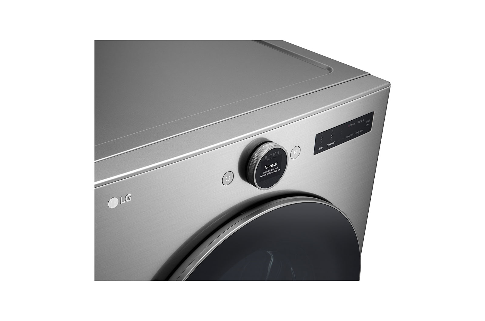 LG 7.4 cu. ft. Ultra Large Capacity Smart Front Load Electric ENERGY STAR<sup>?</sup> Dryer with Sensor Dry & Steam Technology, DLEX5500V