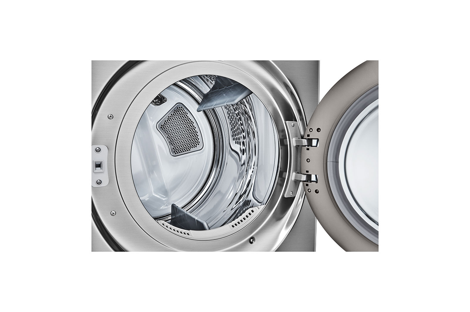 LG 7.4 cu. ft. Ultra Large Capacity Smart Front Load Electric ENERGY STAR<sup>?</sup> Dryer with Sensor Dry & Steam Technology, DLEX5500V