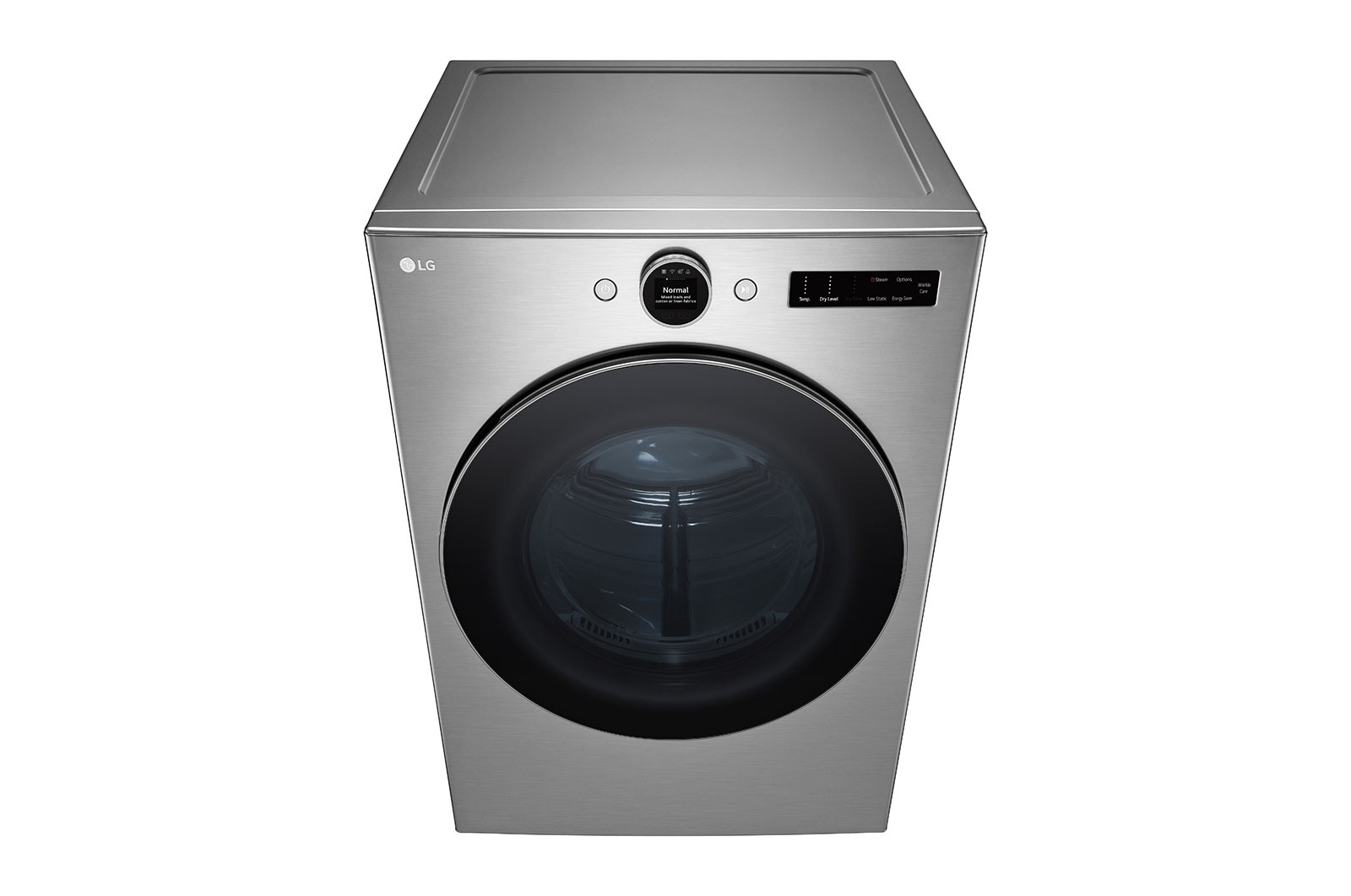 LG 7.4 cu. ft. Ultra Large Capacity Smart Front Load Electric ENERGY STAR<sup>?</sup> Dryer with Sensor Dry & Steam Technology, DLEX5500V