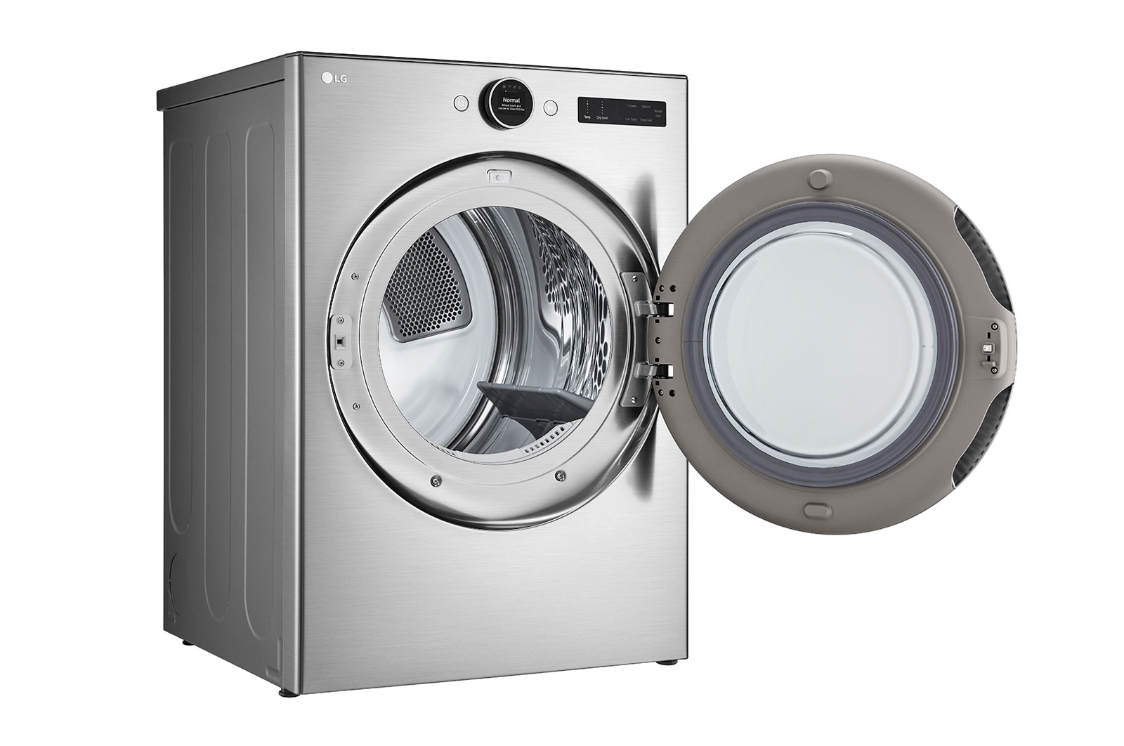 LG 7.4 cu. ft. Ultra Large Capacity Smart Front Load Electric ENERGY STAR<sup>?</sup> Dryer with Sensor Dry & Steam Technology, DLEX5500V